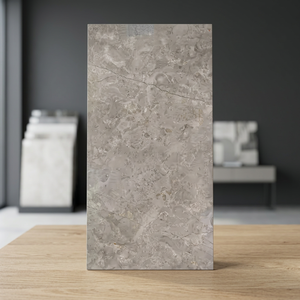 Azulejos de Porcelana Morris Cider 800x1600mm con Aspecto de Mármol Gris, Acabado Brillante y Mate, Antideslizantes, Resistentes a los Ácidos, Formato Grande para Pisos - Product Image 3