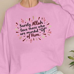 เสื้อสเวตเชิ้ตผู้หญิงอัลเลาะห์ mindful เราะมะฎอน - Product Image 3