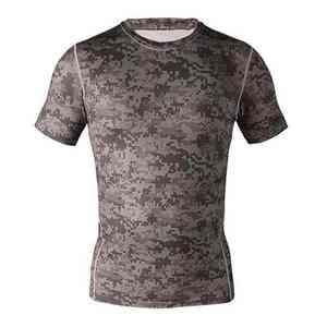 Prix de gros, design personnalisé, maillots de combat, vêtements de compression, t-shirt d'entraînement, rashguard pour hommes - Product Image 1