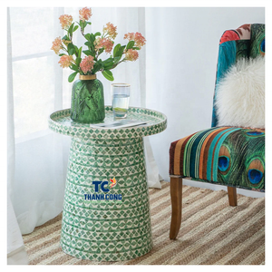 Mesa de Nácar de Fabricante Directo, Decoración Elegante para Comedor, Estilo Moderno, Mesas de Comedor de Nácar, Vietnam - Product Image 1