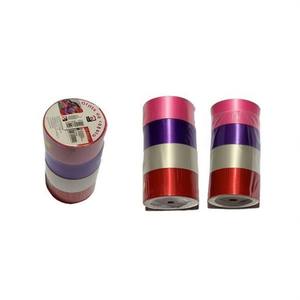 Nastri in raso misto Mnj 4,8 cm x 10 m per confezioni regalo 4 pezzi - Product Image 2