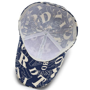 Casquettes de sport unisexes 100 % coton imprimées en gros, haute qualité, logo personnalisé OEM, tissu toile respirant et imperméable, 6 panneaux, toutes tailles - Product Image 5