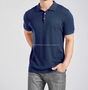 Polo Homme de Haute Qualité 100% Coton Tricoté Polo de Golf Casual T-Shirt pour Homme Grande Taille Vêtement Homme Chemise Expédition DDP - Product Image 5