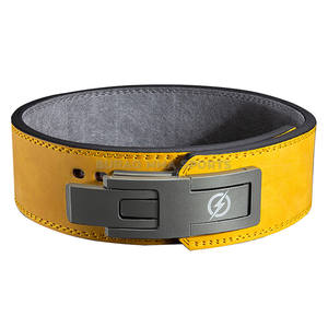 Cinturón de Levantamiento de Pesas para Entrenamiento en Gimnasio, Cinturón de Soporte de Fuerza con Logotipo Personalizado, Tamaño y Color por BURAQ MMA SPORTS - Product Image 1