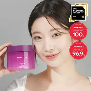 Papa Receta Buena calidad Berenjena Clearing Peeling Pad Toner 70 Pads - Product Image 1