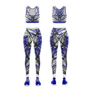 Conjunto Deportivo Femenino Personalizado de Alta Calidad al por Mayor, Leggings de Yoga con Sublimación y Control de Abdomen - Product Image 4