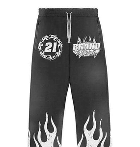 Conjuntos Deportivos Personalizados con Logotipo Impreso en 3D, Trajes Deportivos de Alta Calidad 100% Algodón, Diseño Elegante y Transpirable, Conjunto de 2 Piezas - Product Image 6