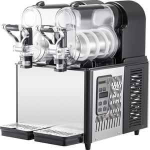Macchina per Slushy Commerciale in Acciaio Inox da 24 Tazze, 3L x 2 Serbatoi, Doppio Serbatoio per Bevande Congelate - Product Image 4