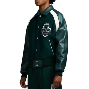 เสื้อแจ็คเก็ตหนัง Avirex สำหรับผู้ชาย ผลิตตามสั่ง OEM เสื้อผ้าฤดูหนาวคุณภาพสูง แบรนด์สั่งทำพิเศษ ผลิตด้วยวัสดุที่ดีที่สุด - Product Image 4