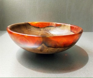 Juego de Tazones de Resina de Madera 100% Ecológicos Hechos a Mano, Tazón Redondo Desechable para Sopa, Producto de Alta Calidad al por Mayor, Popular por f s i - Product Image 4