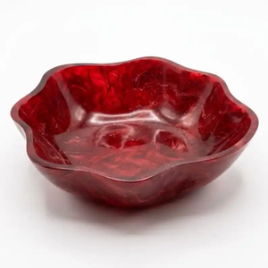 Bol en résine époxy Stardust Sparkle |   Bol de rangement décoratif artisanal Ciel Nocturne Cosmique pour table basse - Product Image 4