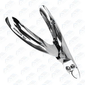 ที่ตัดปลายเล็บอะคริลิคเคลือบกระจกทำจากสแตนเลสอุปกรณ์ตัดแต่งเล็บแบบมืออาชีพเพื่อความสวยงาม & ความสวยงาม - Product Image 2