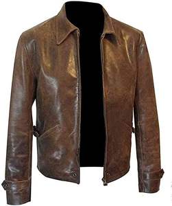 แจ็คเก็ตหนังแท้แบบใหม่ OEM สั่งทำได้ ปักลายตัวอักษร แจ็คเก็ตวาร์ซิตี้สำหรับผู้ชาย ขายดี ราคาส่งถูก - Product Image 6