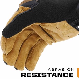 Gants de travail en cuir synthétique Amara à prix de gros, résistants à l'abrasion, ajustables, respirants, gants de sécurité pour le travail - Product Image 3