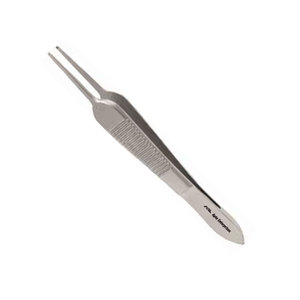 Pinza de Precisión Quirúrgica Integrada para Ligaduras, 9 cm de Longitud, Tipo St. Martin, con Dientes para Ligaduras, Manual, con Puntas de 0.7 mm - Product Image 6