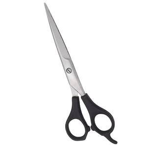 Ciseaux de coiffure professionnels en acier inoxydable 440C, pointe aiguisée, pour droitiers, manche moyen, poignée en plastique, ciseaux de coupe de cheveux - Product Image 1