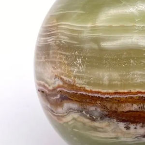 Piedra de ónix natural en oferta, pequeña esfera de cristal curativo para decoración de escritorio. - Product Image 4