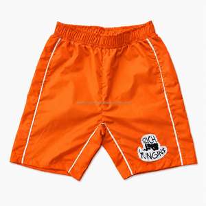 Shorts coupe-vent pour hommes, été, polyester, décontractés, taille élastique, cargo, polyester, shorts en nylon personnalisés pour hommes avec poches - Product Image 5