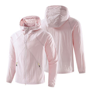 High Quality Custom Logo Nylon Unisex <b>Wind</b> <b>Breaker</b> Jackets Men's Women Outdoor Sports Jackets Plus Size Windbreaker Jacket - Product Image 4