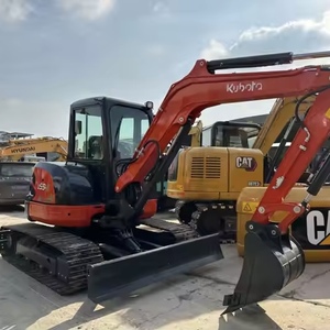 <span class=keywords><strong>Kx</strong></span> 163 Kubota U55-4 d'occasion en bon état et peu utilisé, mini-excavatrice originale japonaise de 5 tonnes à vendre au <span class=keywords><strong>prix</strong></span> de gros - Product Image 4