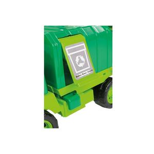La scatola della finestra del camion della spazzatura con il coperchio del bidone della spazzatura si apre e si chiude 43 Cm