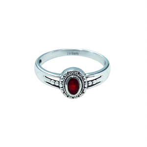 2.6 Grams <b>Garnet</b> Fashion <b>Ring</b> - Product Image 2