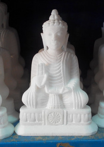 พระพุทธรูปหินอ่อนทำมือ - Product Image 6