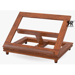 Soporte de Lectura Ajustable y Plegable de Madera Ecológica de Lujo para el Corán, la Biblia, Libros de Cocina, Escritorio, Hogar y Estudio - Product Image 1