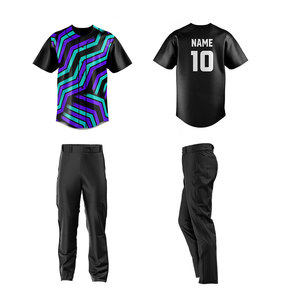 Breathable Custom <b>Baseball</b> Uniform 2025 Sublimation OEM Wholesale <b>Baseball</b> Jersey <b>Set</b> - Product Image 6