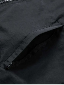 Modern <b>Lightweight</b> Canvas Windbreaker <b>Jacket</b> for <b>Men</b> Stylish Stand Collar <b>Rain</b> <b>Jacket</b> for Spring Outdoor Activities - Product Image 4