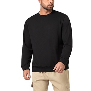 Vente chaude sweat à manches longues couleur unie décontracté hommes sweats personnalisés quantité minimale de commande orienté vers l'exportation sweat-shirt pour hommes de BD - Product Image 1