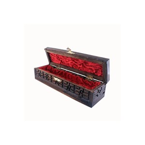 Caja de Madera de Nogal Negro para Cuentas de Oración al por Mayor |   Diseño de Incrustaciones Hecho a Mano - Product Image 4