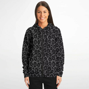 Vente en gros de sweats à capuche zippés pour hommes et femmes, imprimés par sublimation sur toute la surface, en tissu épais, avec poche, toutes tailles disponibles - Product Image 6