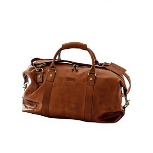 Sac de sport et de voyage unisexe en cuir véritable, finition naturelle, design vintage multifonctionnel, léger, qualité supérieure, vente pour motards - Product Image 3