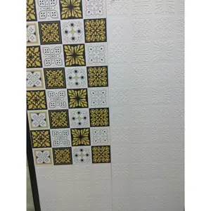 Azulejos cuadrados laminados hechos a mano para decoración del hogar, azulejos de pared de cerámica Digital antideslizantes de 300x600mm