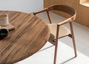 Cojín para Silla de Comedor de Madera Maciza Ecológico, Diseño Ergonómico, Estilo Moderno, Venta al Por Mayor para Muebles de Restaurante, Directo de Fábrica - Product Image 3