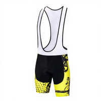 Ensemble Maillot et Cuissard de Cyclisme Unisexe Grande Taille en Polyester Spandex Anti-UV Évacuation de l'Humidité pour l'Été – Vente Flash