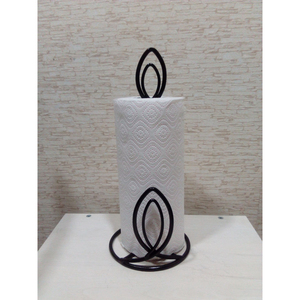 Hand Iron <b>Paper</b> Towel Holder Heavy Duty S-Shape Metal <b>Kitchen</b> Roll Stand With Decorative Matte Modern Farmhouse Home Decor - Product Image 3