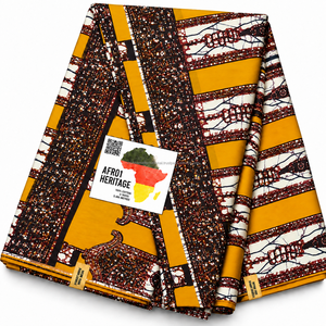 Tissu en toile imprimé Dobby Wax africain en gros pour robes féminines, vêtements pour garçons, rideaux et artisanat - Product Image 6