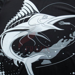 Camisa de Pesca Transpirable, Ligera, de Secado Rápido, con Protección UV, Ropa de Pesca para Exteriores, Manga Larga, Tejido de Alto Rendimiento que Absorbe la Humedad - Product Image 5