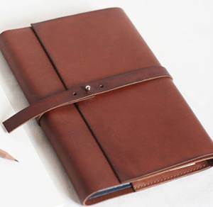 Premium Genuine Leather Luxury Protection Refillable Notebook Cover Journal <b>Case</b> Writing Holder Gift Item NBC-0016 - Product Image 1