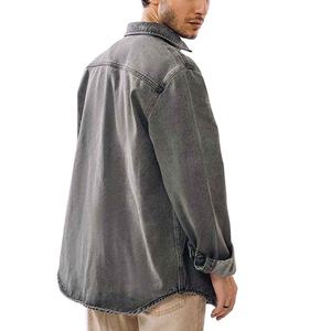 เสื้อเชิ้ตเดนิมผู้ชายคุณภาพสูงปี 2026 เสื้อเชิ้ตเดนิมแขนยาวรุ่นใหม่มาแรง ราคาขายส่ง - Product Image 2