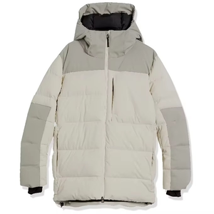 Chaqueta de plumón de diseñador para hombre, talla grande, impermeable, de lona suave, con cuello alto, cierre de cremallera, ecológica, para invierno, ¡Oferta destacada! - Product Image 4