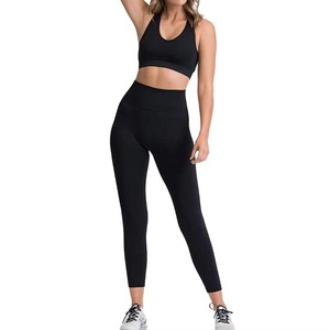 Leggings OEM al por Mayor, Fabricante de Leggings Deportivos de Cintura Alta para Mujer, Pantalones de Yoga de Compresión sin Costuras, Leggings para Gimnasio - Product Image 1