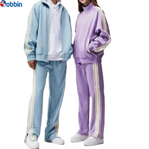 Ensemble de survêtement unisexe tendance, décontracté, à manches longues, avec pantalon large, pour couple, idéal pour la course et l'entraînement en extérieur - Product Image 1