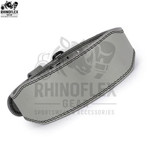 High Quality Waist Support Gym Fitness Power Workout Weight Lifting Belt Factory Customized Cow Leather Powerlifting Lever Belts - Product Image 2