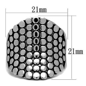 3W194 Rhodium Brass <b>Ring</b> Dishes & <b>Plates</b> Category Featuring No Stone Ornament - Product Image 2