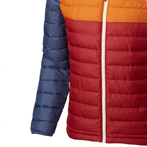 Men Outdoor <b>Jacket</b> Water Resistant Quick Dry Long Sleeve <b>Light</b> Blue Pocket Puffer Bubble <b>Jacket</b> - Product Image 3