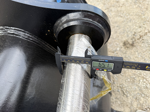 ถังเก็บขยะขนาด 12-15 ตัน รุ่น E65MMBC54 ขนาด 54 นิ้ว พร้อมสลักขนาด 65 มม. - Product Image 2