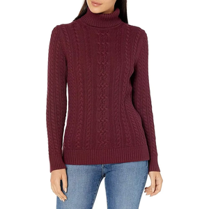 Women's Crew Neck <b>Cardigans</b> Full Sleeve Solid Color Acrylic Winter Casual Wear with Flowers Embroidery and Button - Product Image 1